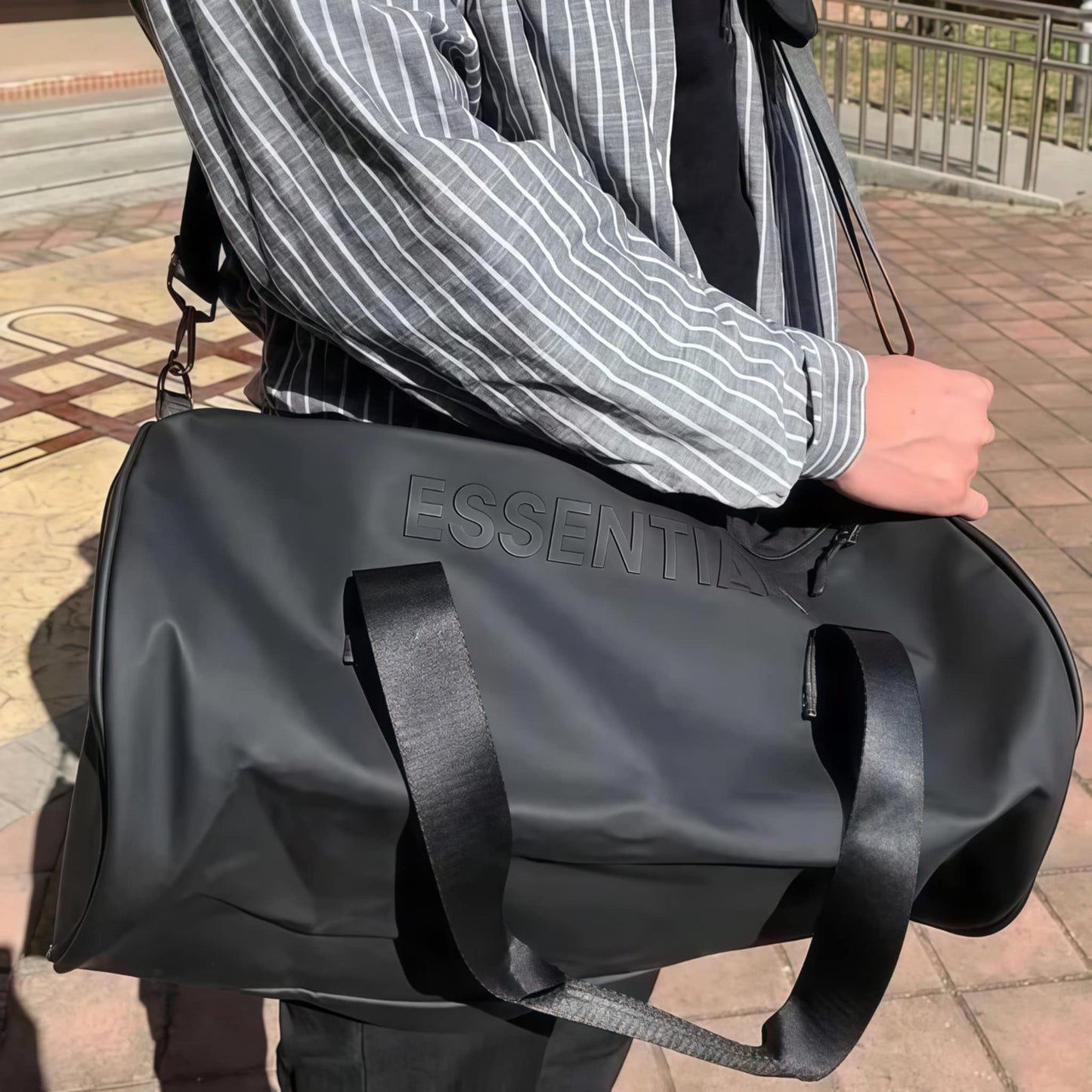 Essentials Duffel Bag Black