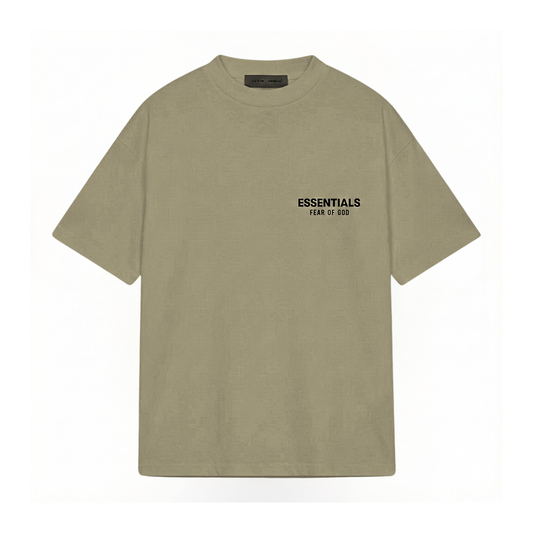 ESSENTIALS CORE BASIC TEE KHAKI
