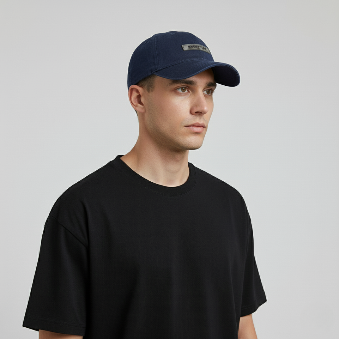 ESSENTIALS PLAIN CAP NAVY BLUE