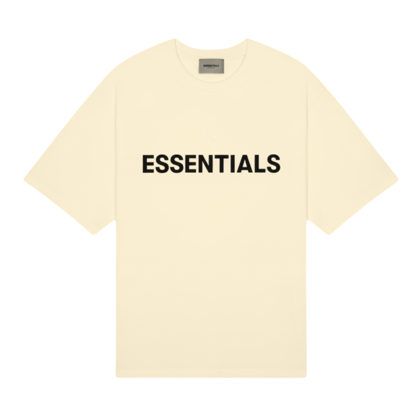 ESSENTIALS BASIC TEE CREAM