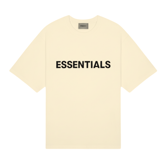 ESSENTIALS BASIC TEE CREAM