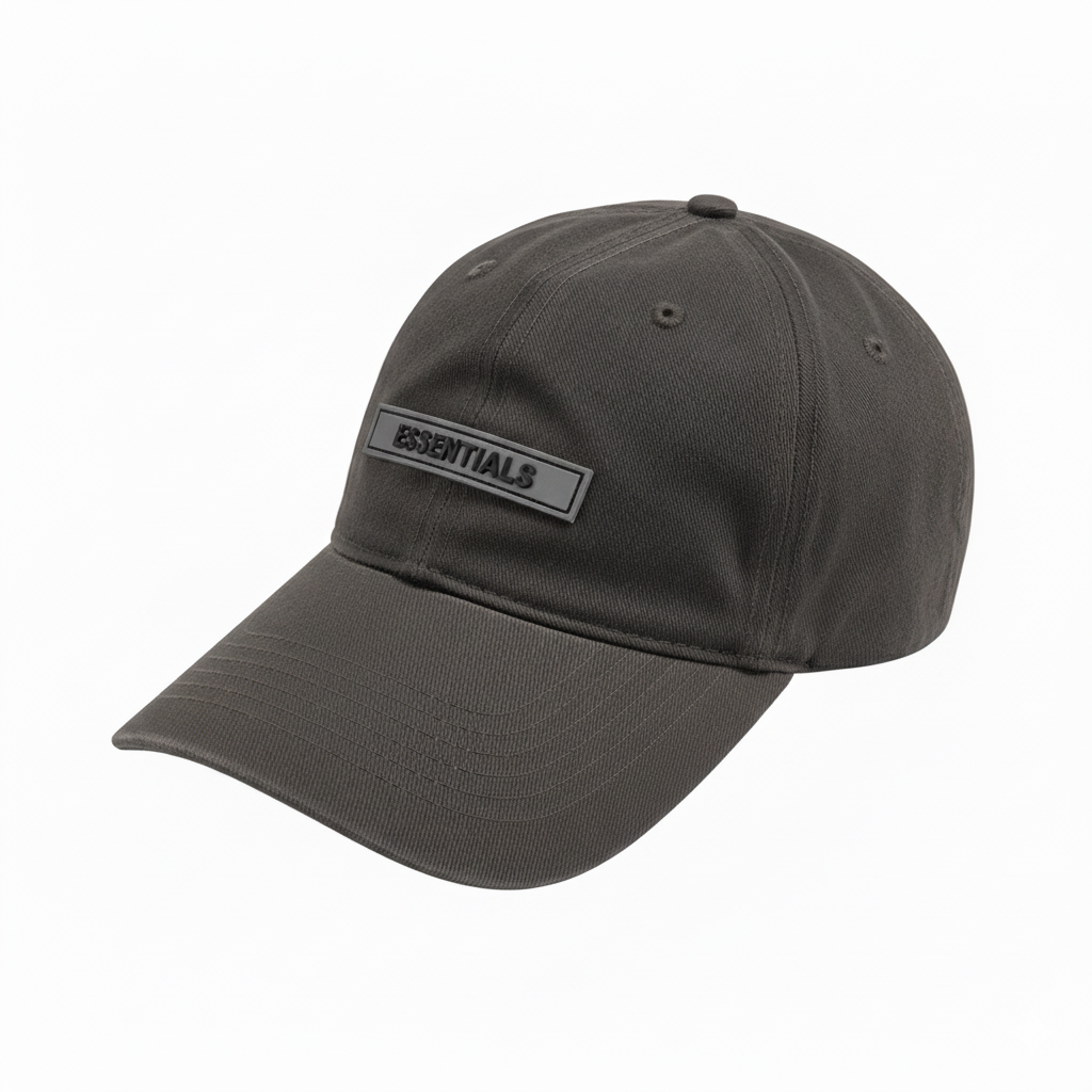 ESSENTIALS PLAIN CAP KHAKI